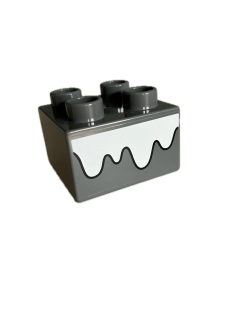 Lego® Duplo® kostka s potiskem sněhu, ledu